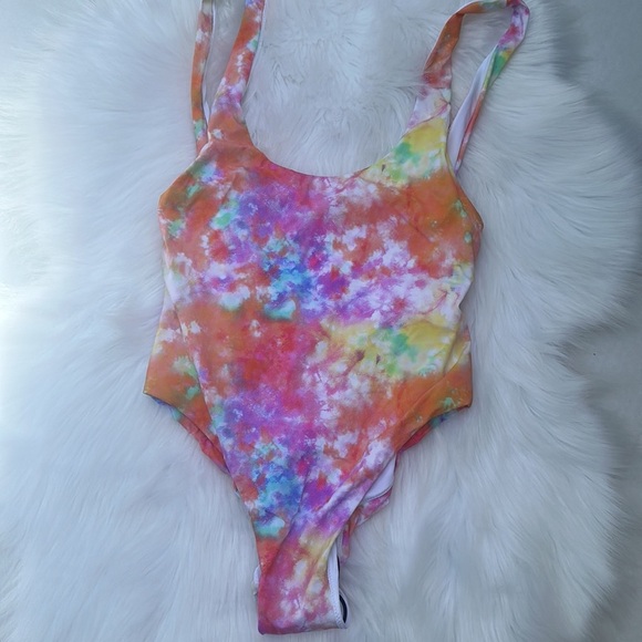 New GUESS Multicolor Swimsuit SZ XS - Picture 6 of 7